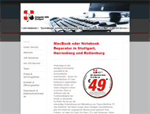 Tablet Screenshot of computerhilfe-stuttgart.de